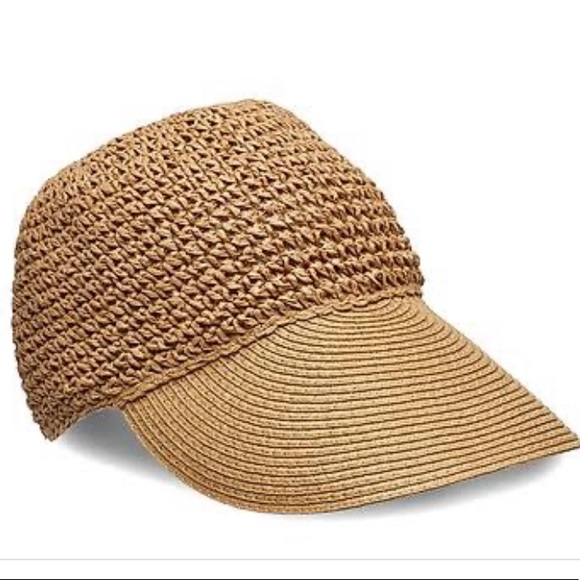 London Fog Accessories - London Fog paper straw hat OSFA